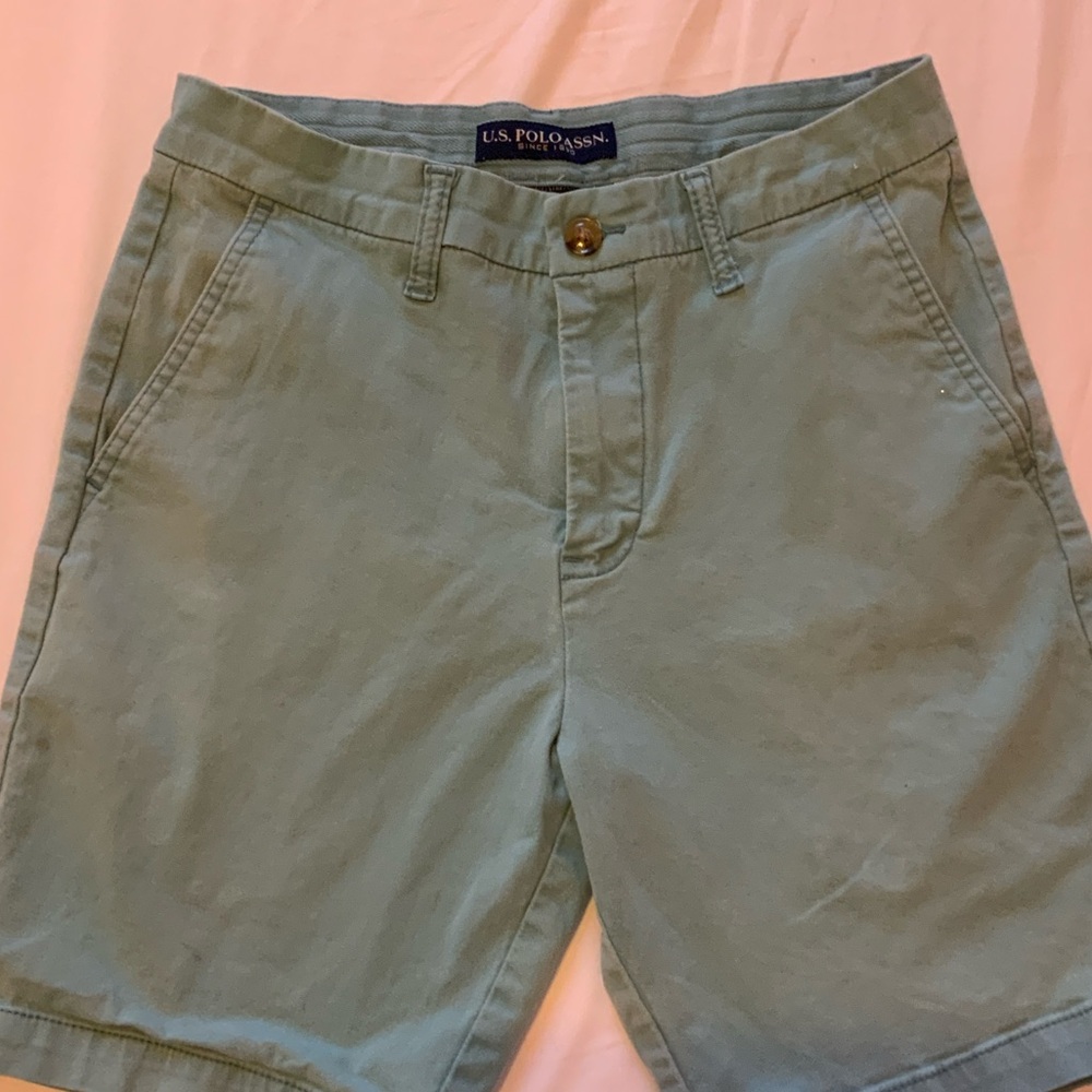 U.S. Polo Assn. Men's Olive Shorts